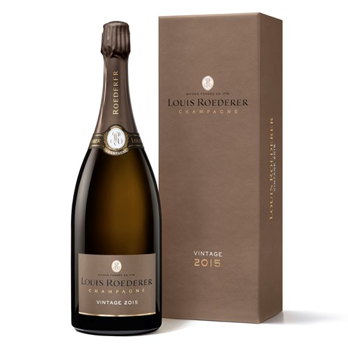 Magnum of Louis Roederer Vintage 2015 Gift Boxed Champagne 1.5L - Trusted Seller